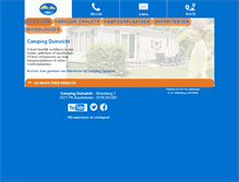 Tablet Screenshot of campingduinzicht.nl